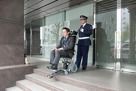 階段昇降機操作