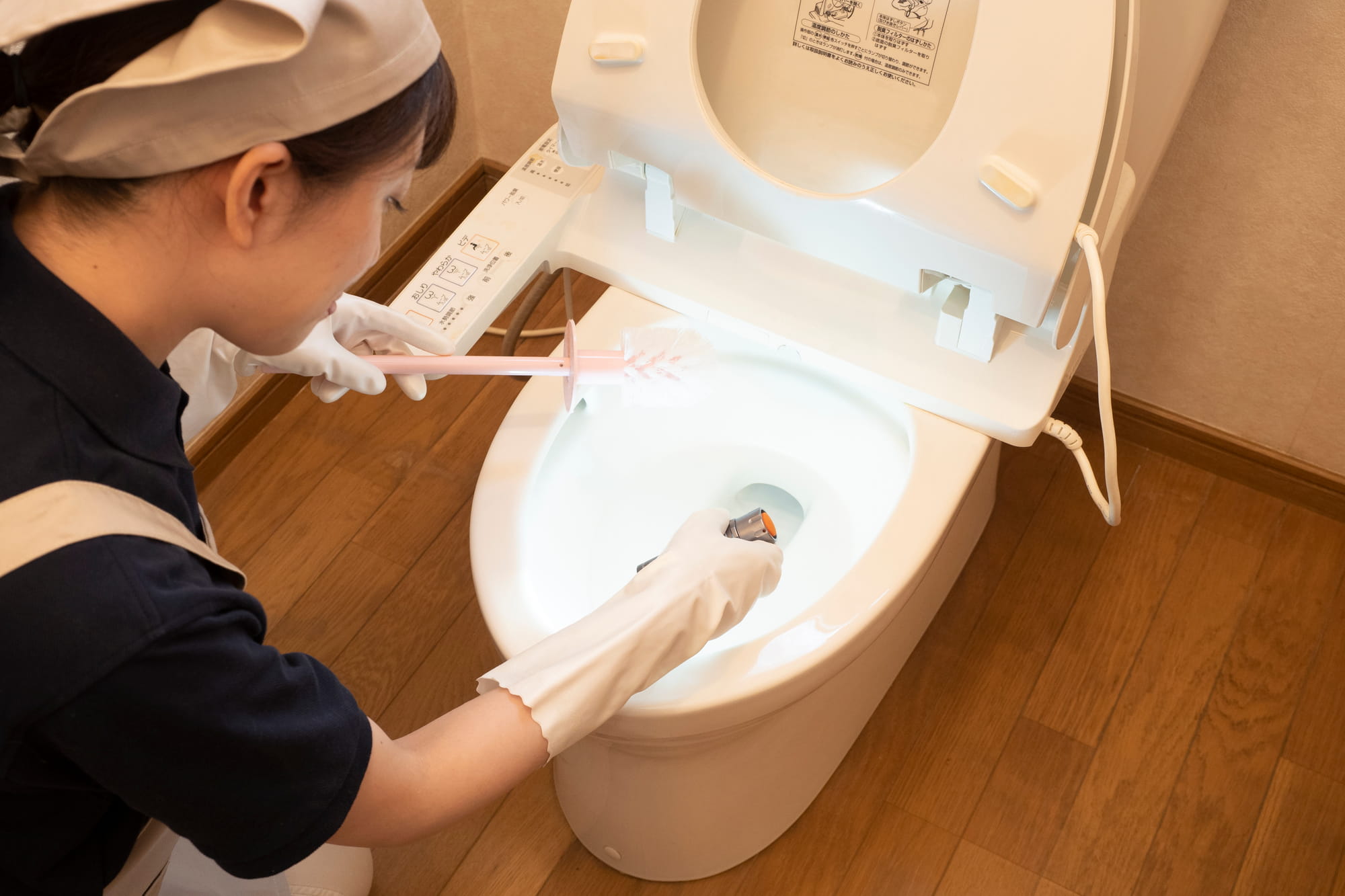トイレ清掃